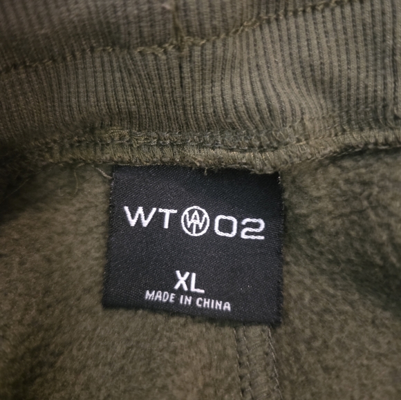 Olive Green Men's Jogger Pants - Picture 2 of 4